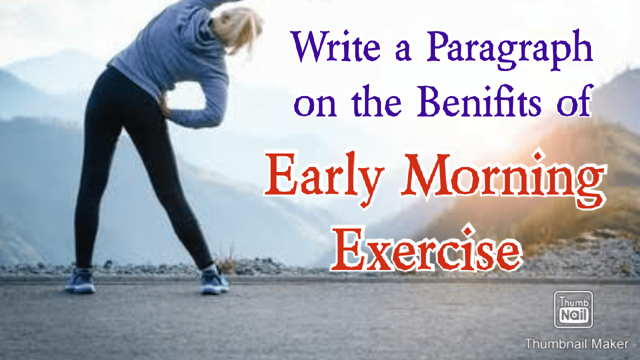 morning exercise essay